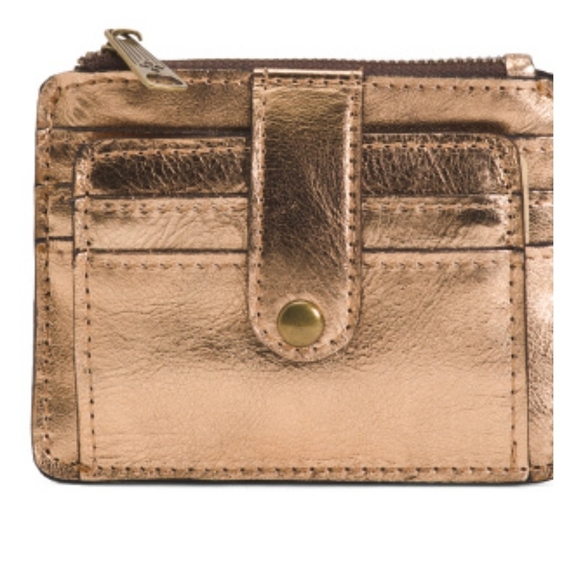 💝Patricia Nash Set- Locri Crossbody & Cassis Wallet in Vintage Antique Metallic - Picture 15 of 15